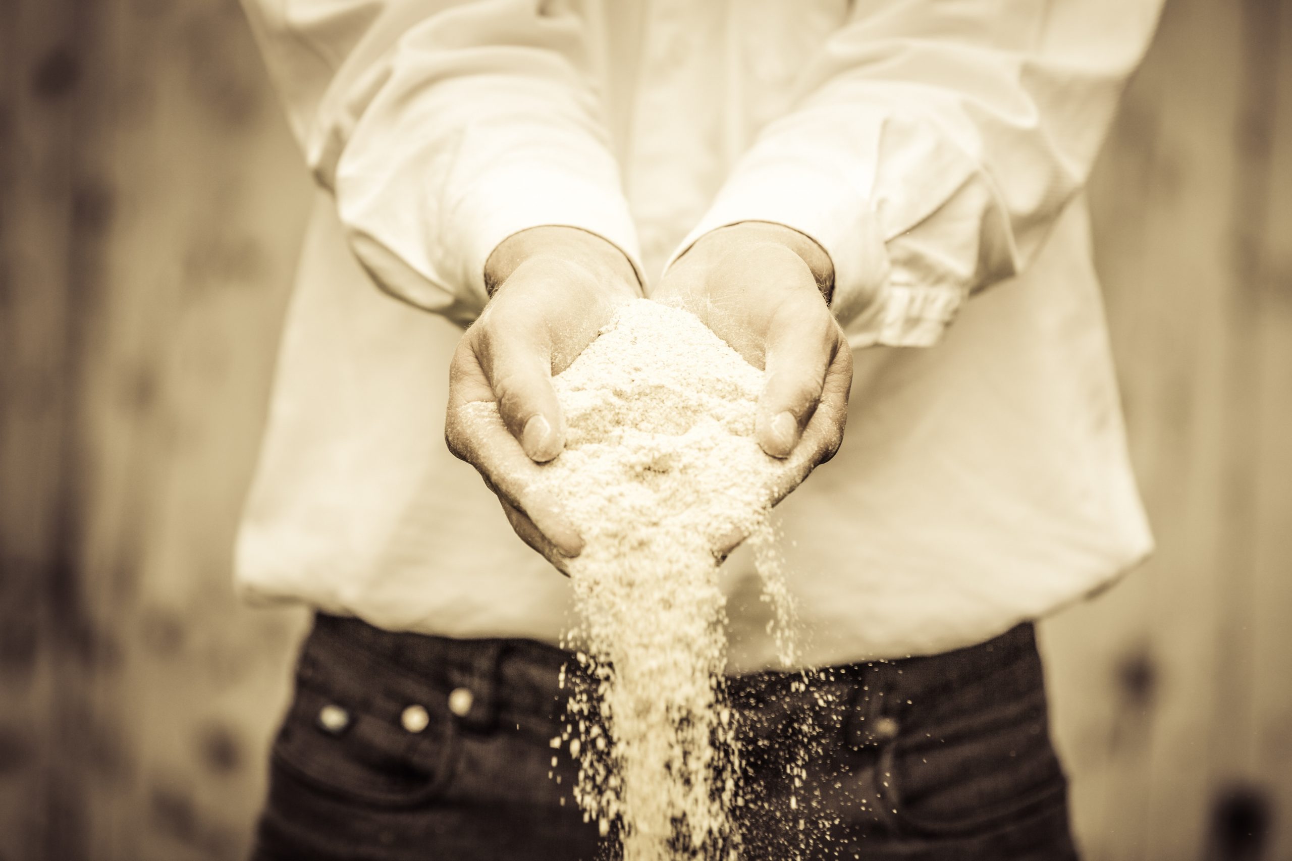 The dust generated by feed production, storage and transportation is accumulated in large quantities. Photo: Shutterstock