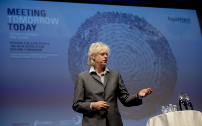 Aquavision: Bob Geldof calls for action