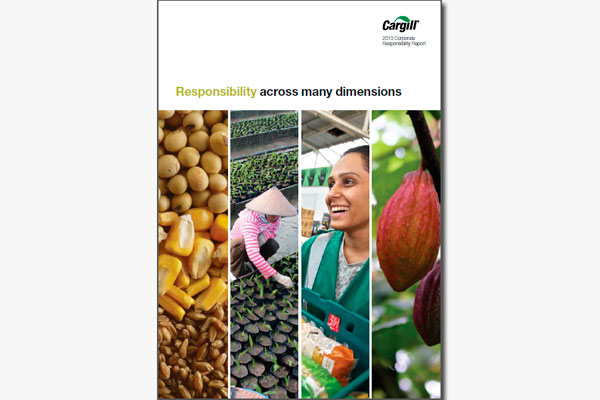 Cargill releases its 2013 corporate responsibility report