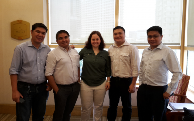 Local sales manager Glenn Ferriol DVM and Global Business development manager Radka Borutova DVM, PhD hosted an intensive training for Enovet's sales staff in the Philippines.