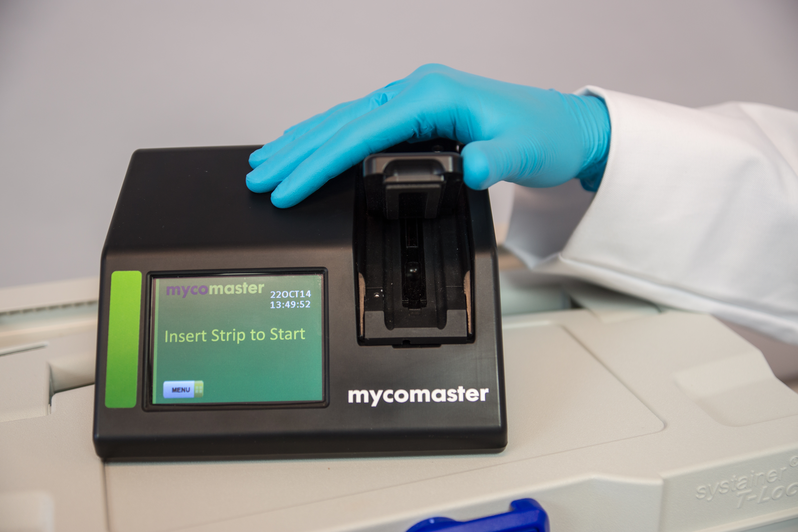 Mycomaster is a rapid, cost-effective and  easy-to-use system which can be operated outside a laboratory.<br />[Photo: Selko Feed Additives]