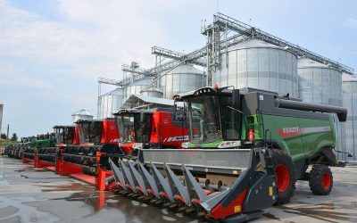 There is not enough grain silo storage for all the harvest in Romania. Photo: Chris McCullough