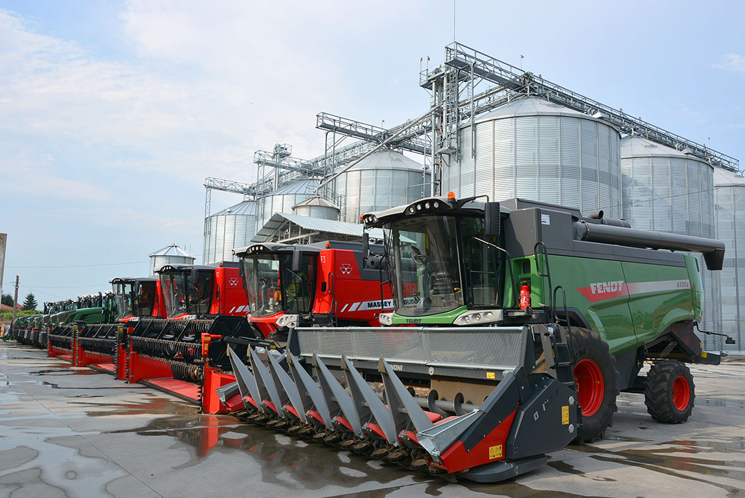 There is not enough grain silo storage for all the harvest in Romania. Photo: Chris McCullough