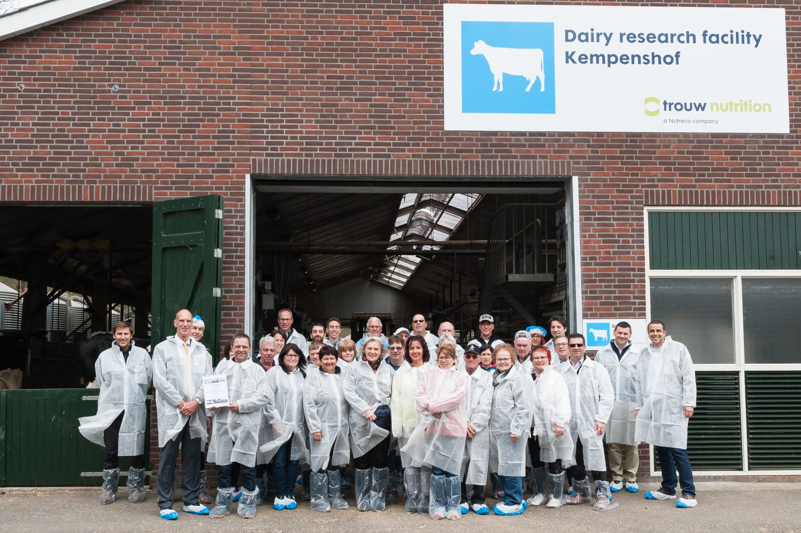 100,000 visitors at Trouw R&D centre. Photo: Trouw Nutrition