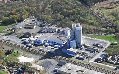 Roanoke feed plant of Southern States Cooperative.
