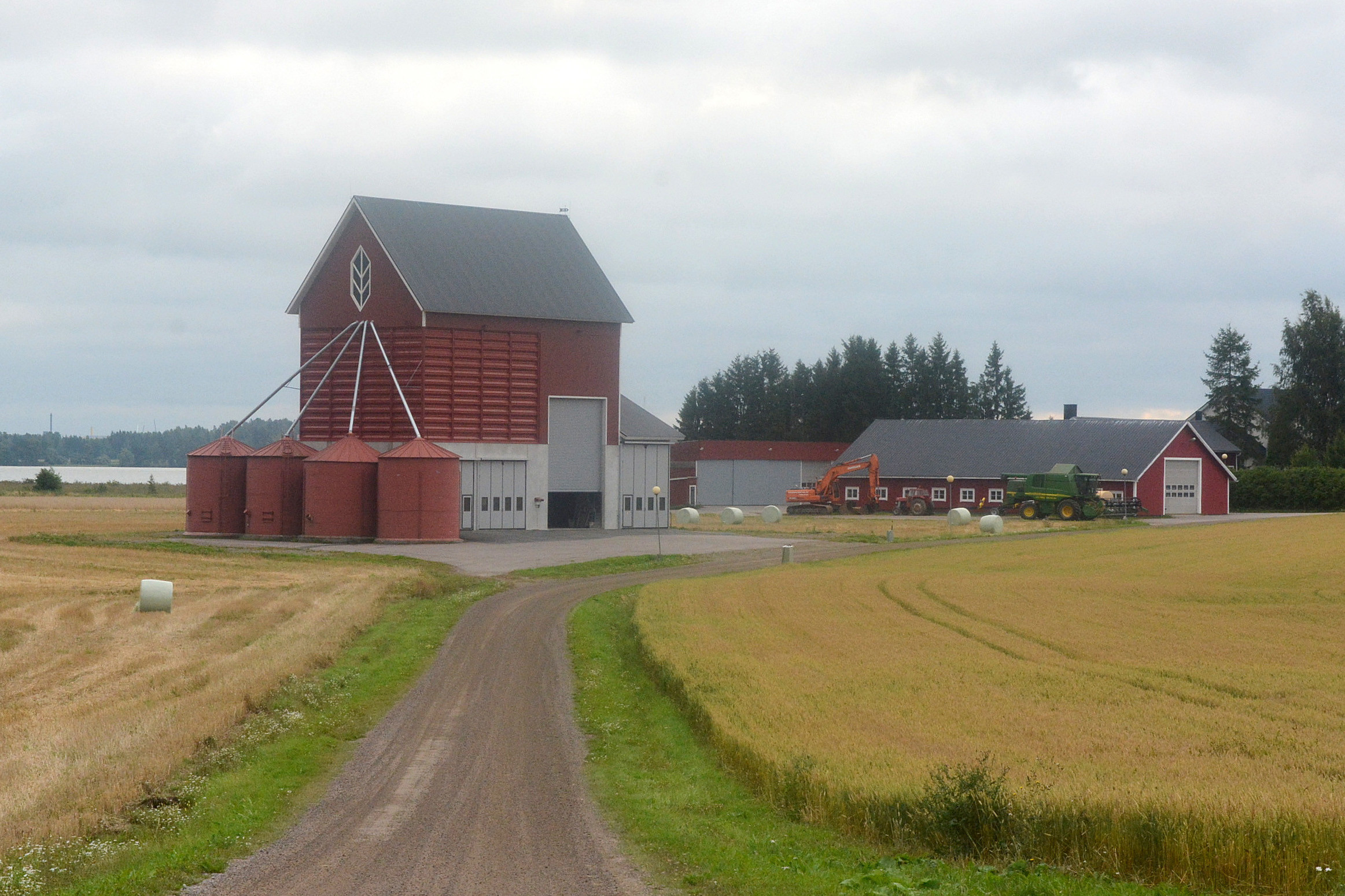 The Riola brothers farm 250 hectares of crops in Finland. Photo: Chris McCullough