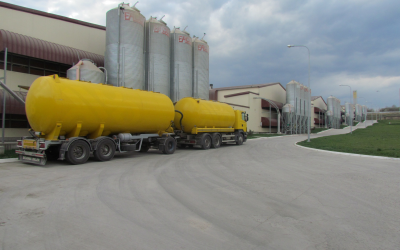 Most modern Ukraine feed mills belong to agricultural holdings.<br />[Photo: Vladislav Vorotnikov]