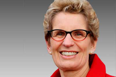 Kathleen Wynne, Premier and Minister of Agriculture and Food