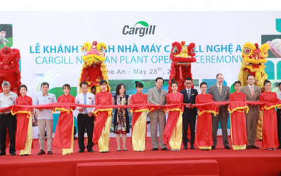 Cargill opens new feed plant in Nghe An