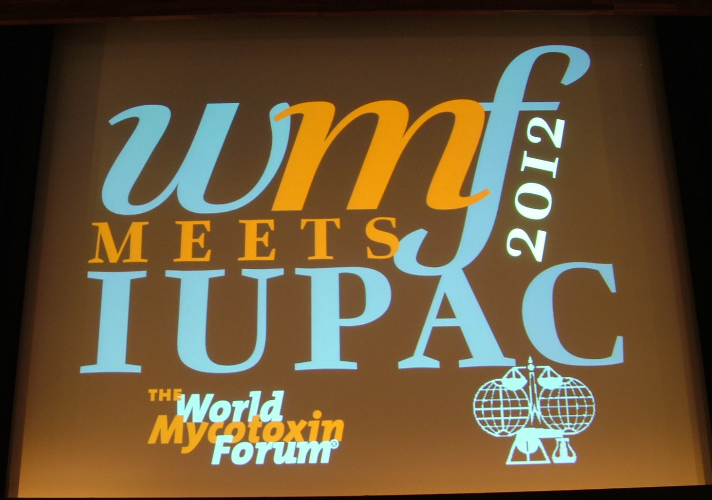 The 7th Conference of The World Mycotoxin Forum and the XIIIth IUPAC International Symposium on Mycotoxins and Phycotoxins in 2012 were jointly organised under the event name:  WMFmeetsIUPAC  on 5-9 November 2012