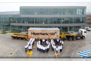 Hiperbaric celebrates 100th HPP installation
