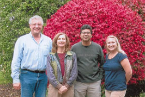 President and CEO Tom Tylutki, Vice President of Marketing and CFO Caroline Rasmussen, Vice-President for Development Vajesh Durbal, and Lynn Gilbert.