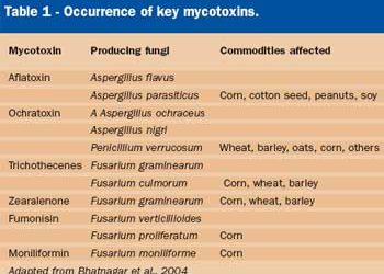 Mycotoxins – a rising threat to aquaculture