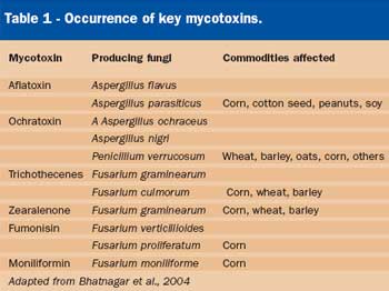 Mycotoxins – a rising threat to aquaculture