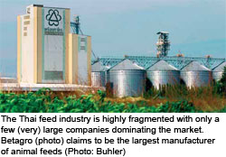 Thai animal feed market flexible with in a strait-jacket