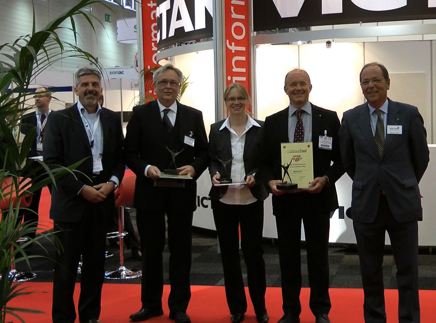 Amandus Kahl wins Victam Innovation Award