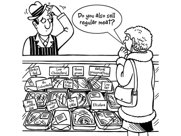 Labelling of animal products
