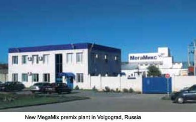 MegaMix at the forefront of Russian premix market