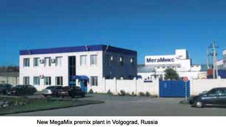 MegaMix at the forefront of Russian premix market