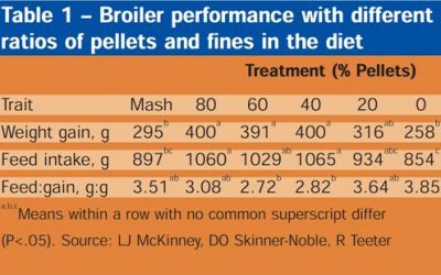 The better the pellet, the better the performance
