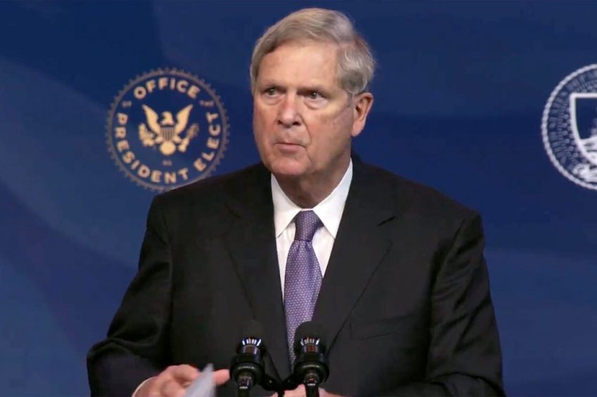 Tom Vilsack, when he was announced as agriculture secretary by president elect Joe Biden in December 2020.  Photo: ANP/CNP/Polaris