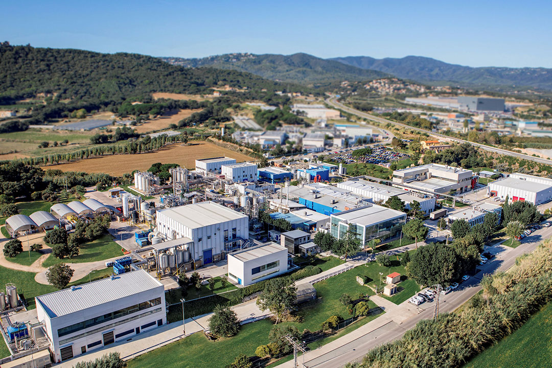 Bioiberica's production site in Palafolls (Barcelona). Photo: Bioiberica