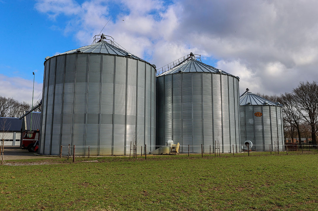 Proper storage of feed is an important factor in preserving the quality of feed and protecting it from damage by mould. Photo: Bert Jansen