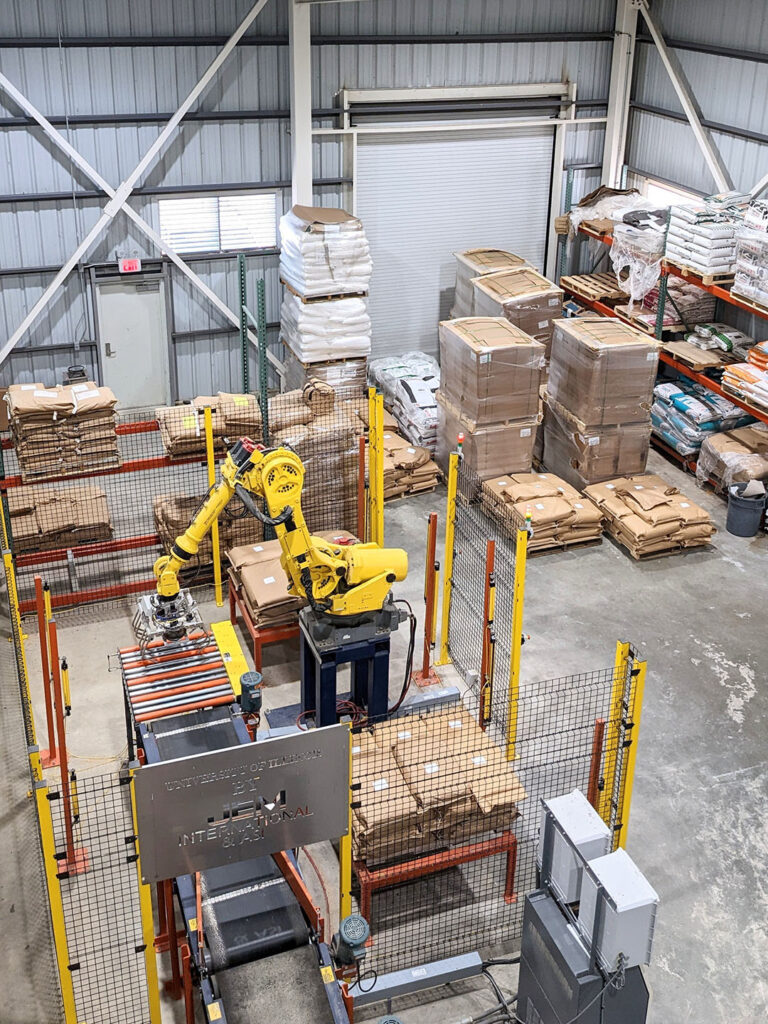 The FTC’s ingredient processing include grinding, pre-mixing, mixing, pelleting, crumbling and automatic bagging. Photo: Feed Technology Centre