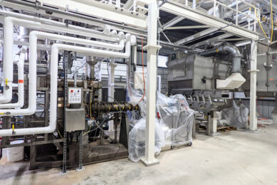 The Centre’s pelleting machine and extrusion system were just recently commissioned and their use is beginning this autumn and winter. Photo: Feed Technology Centre