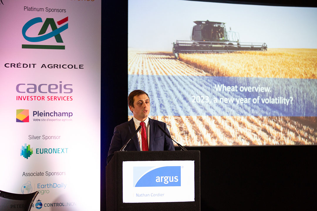Nathan Cordier (Agritel Grain Analyst): "We are starting the new campaign in a situation very dependent on Russia." Photo: Philippe Caldier