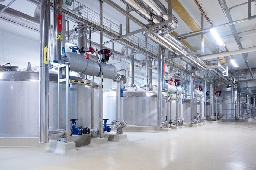 The Enzyme Group biomass fermentation site for the production of yeast and yeast-based products. Photo: Enzym Group