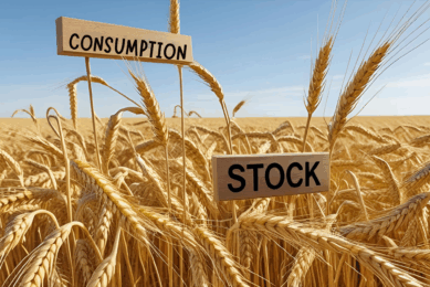 Global wheat stocks fall as consumption climbs, says USDA