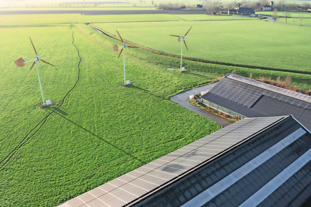 Beter Leven farms have to deal with environmental and climate measures. For example, they have low energy consumption per kilogramme of milk. From 2030, farms must generate all the energy they use. Photo: Anne van der Woude